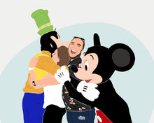 Load image into Gallery viewer, minimalist detail custom portrait illustration