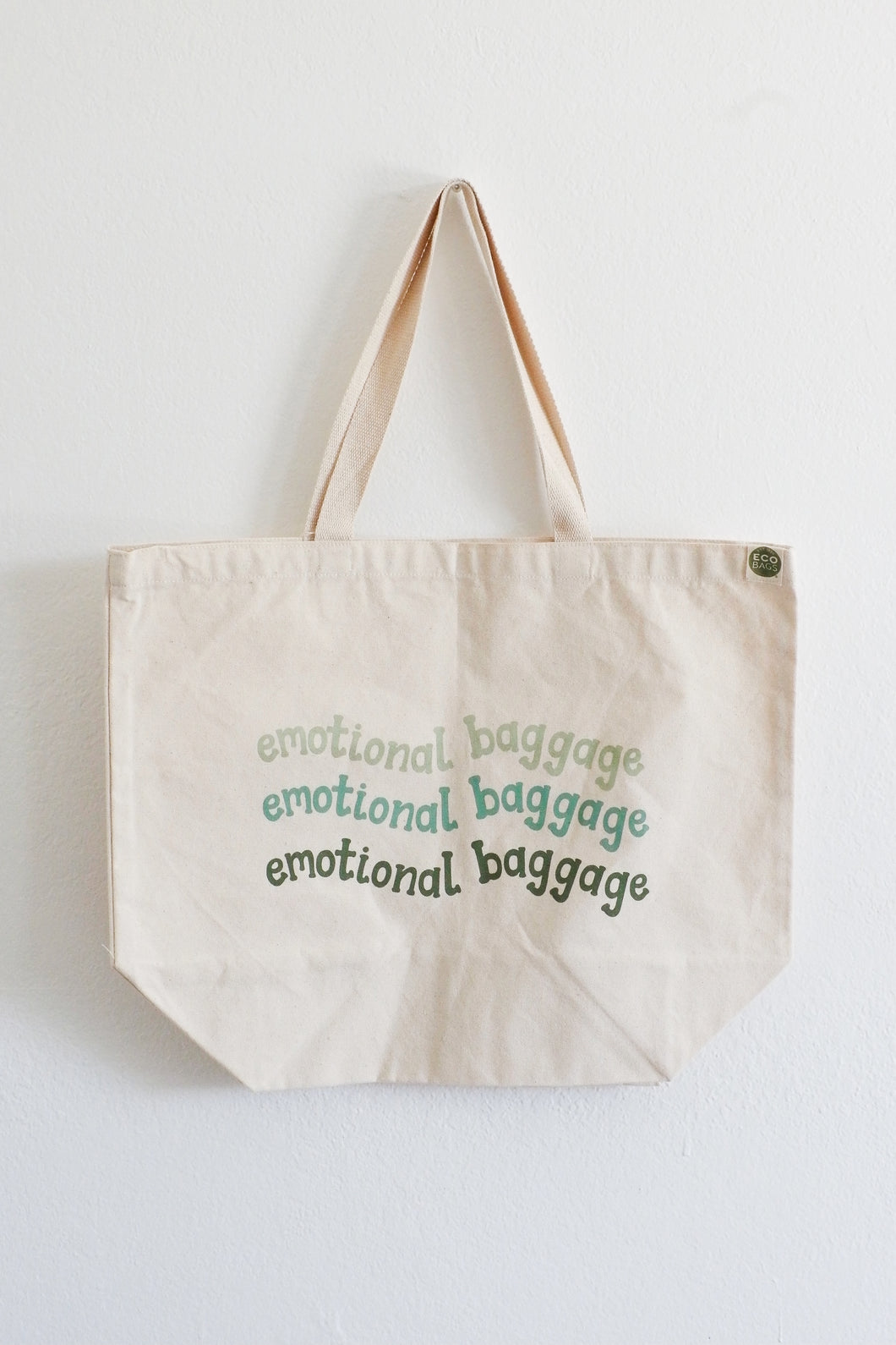 emotional baggage tote